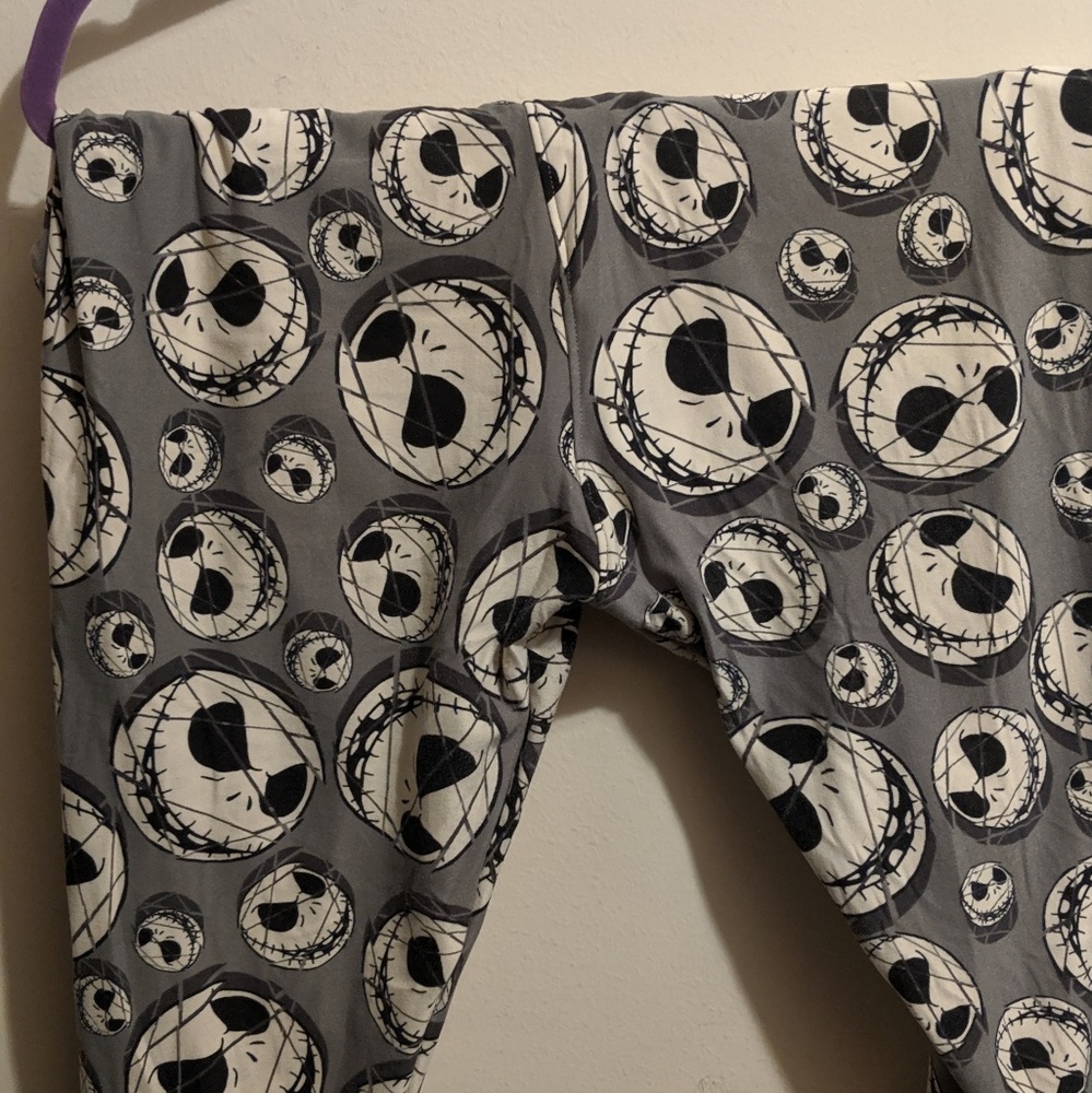 Lularoe Jack Skellington Disney leggings TC